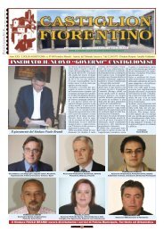 leggi periodico (1.067,67 Kb) - Comune di Castiglion Fiorentino