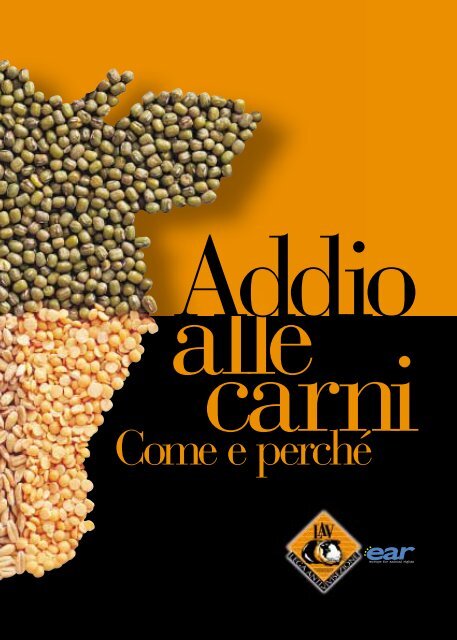 Addio alle carni - Oltre la Specie