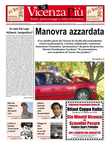 Manovra azzardata - VicenzaPiù