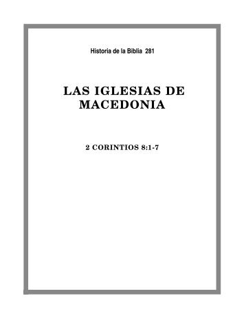 281 - Las iglesias de Macedonia - Horizonte Internacional