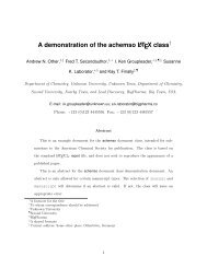 A demonstration of the achemso LATEX class - UK TeX Archive