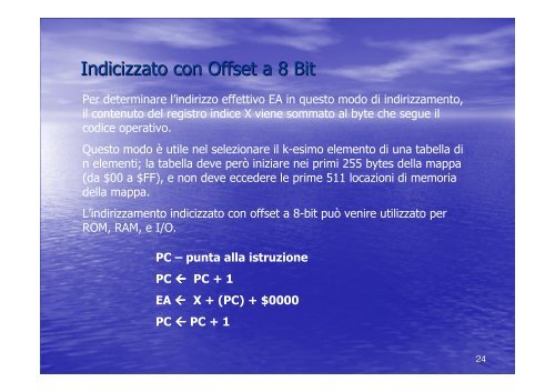 MC6805 Instruction Set - Ipsia Moretto