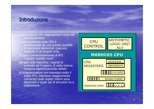 MC6805 Instruction Set - Ipsia Moretto