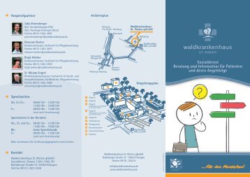 Sozialdienst(.pdf, 405 KB) - Waldkrankenhaus St. Marien in Erlangen