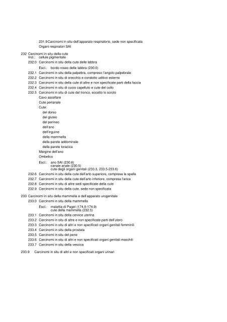 1. MALATTIE INFETTIVE E PARASSITARIE (001-139)