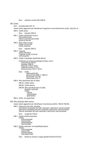 1. MALATTIE INFETTIVE E PARASSITARIE (001-139)