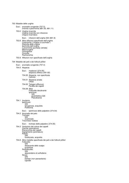 1. MALATTIE INFETTIVE E PARASSITARIE (001-139)