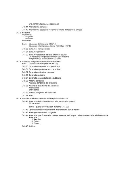 1. MALATTIE INFETTIVE E PARASSITARIE (001-139)