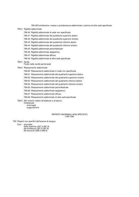 1. MALATTIE INFETTIVE E PARASSITARIE (001-139)