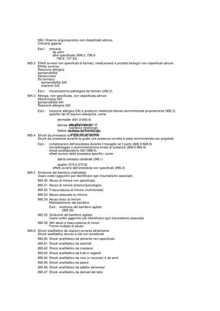 1. MALATTIE INFETTIVE E PARASSITARIE (001-139)