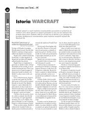 Istoria WARCRAFT - GInfo