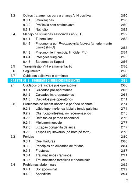 Cuidados hospitalares para crianças - ICHRC