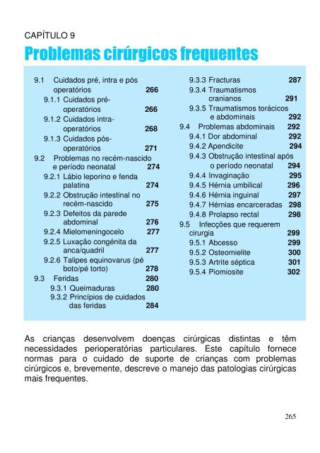 Cuidados hospitalares para crianças - ICHRC