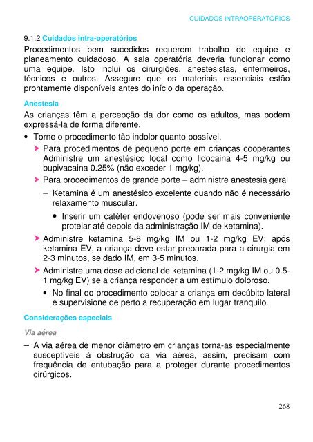 Cuidados hospitalares para crianças - ICHRC