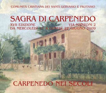 SAGRA DI CARPENEDO - La parrocchia dei Ss. Gervasio e ...