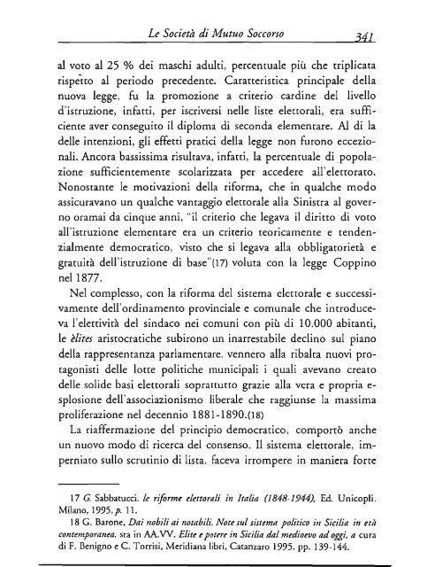 Laudani C., Le società di Mutuo Soccorso a Catania e Provincia nel ...