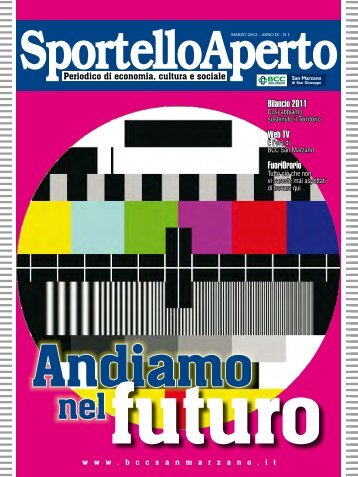 Scarica il numero di Marzo 2012 - Banca di Credito Cooperativo di ...