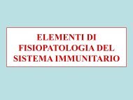 elementi di fisiopatologia del sistema immunitario - Stestox.Altervista ...