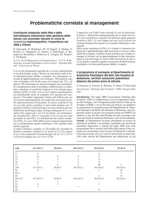 Pathologica 4-07.pdf - Pacini Editore