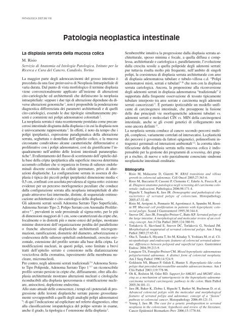 Pathologica 4-07.pdf - Pacini Editore