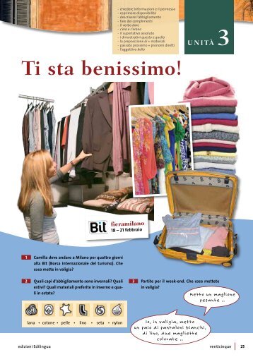 Ti sta benissimo! - Edilingua
