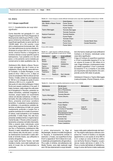 disciplina degli scarichi delle acque reflue umbria