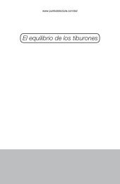 El equilibrio de los tiburones - Punto de Lectura