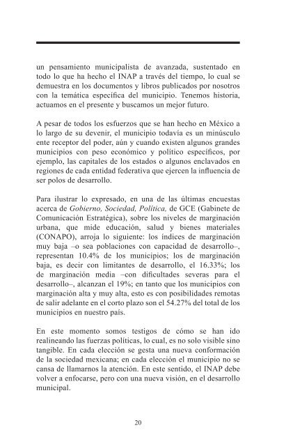 SERIE PRAXIS 132 Cruzada Nacional Municipalista - Instituto ...