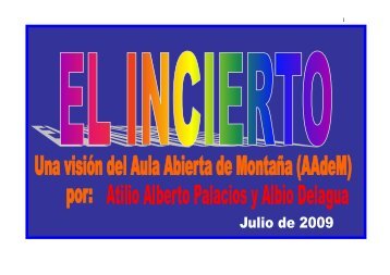 Un pueblo sin espejos - Aula Abierta de Montaña