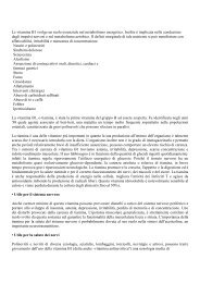Integratori alimentari - Farmacia S. Antonio