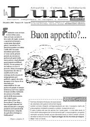 Periodico indipendente di Palagano e dintorni ... - La luna nuova