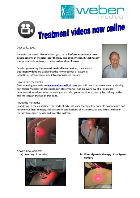 Newsletter - Weber Medical