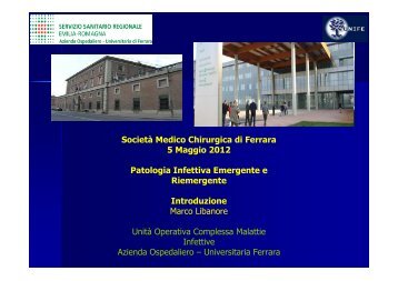 Patologia infettiva emergente e riemergente-Libanore.pdf - Azienda ...