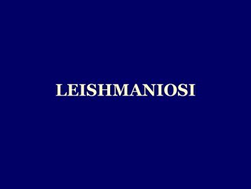 Leishmaniosi