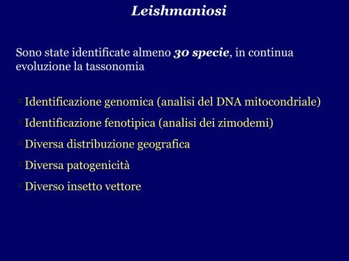 Leishmaniosi