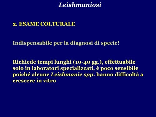 Leishmaniosi