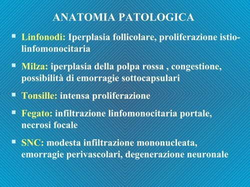 Infezione da EBV Mononucleosi infettiva - Il diario di Fable