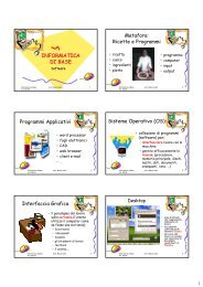 AR-AR incontri PPT
