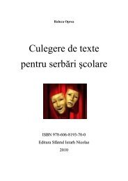 Culegere de texte pentru serbări şcolare - Soroca
