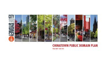 CHINATOWN PUBLIC DOMAIN PLAN - City of Sydney