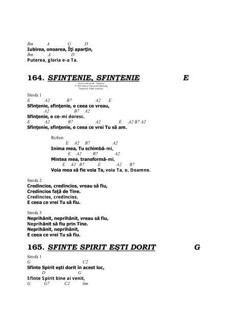 CÂNTECE DE LAUDĂ - Biserici Charismatice din Romania