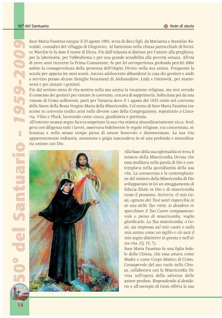 A N N O SA CE RDOTA L E - Santuario dell'Amore Misericordioso