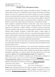 Giuseppe Verdi e il Risorgimento italiano - Magistralinuoro.It