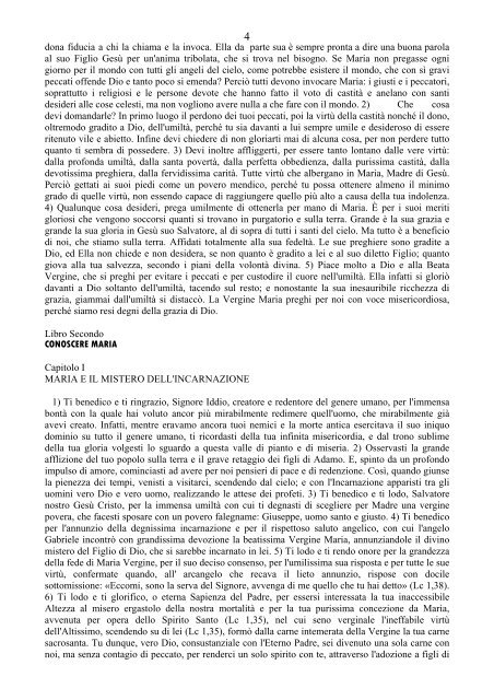 IMITAZIONE DI MARIA Libro Primo INCONTRARE MARIA Capitolo I ...