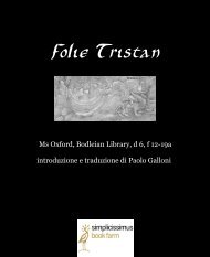 Folie Tristan - Paolo Galloni