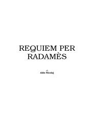 Requiem per Radamès - Aldo Nicolaj