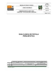 GUIA CLINICA DE FISTULA PERILINFATICA - Inicio - Instituto ...