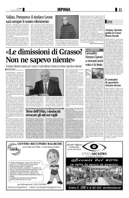 Edizione del 02/06/2013 - Corriere