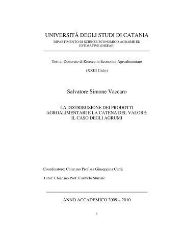 Visualizza/apri - ArchivIA - Università degli Studi di Catania