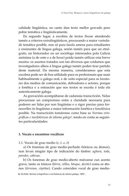 Imprimir 1ª pág. A Nosa Fala CD - Consello da Cultura Galega